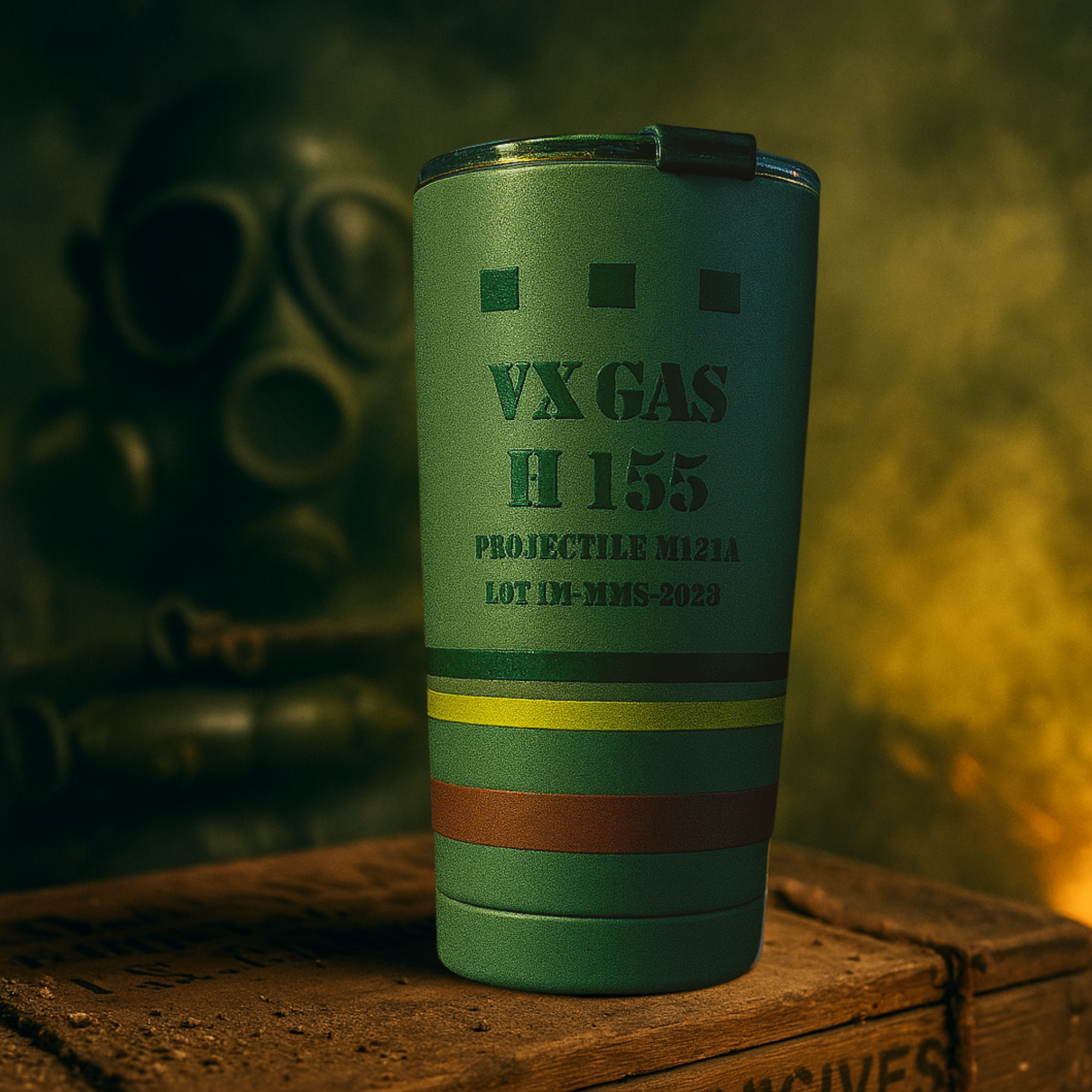 20oz VX Chemical Tumbler - Military Inspired - Insulated Drinkware