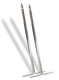 Stainless Steel 15" Hanging Skewers (2-Pack)