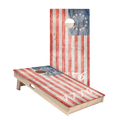 1776 American Flag Star Cornhole Boards