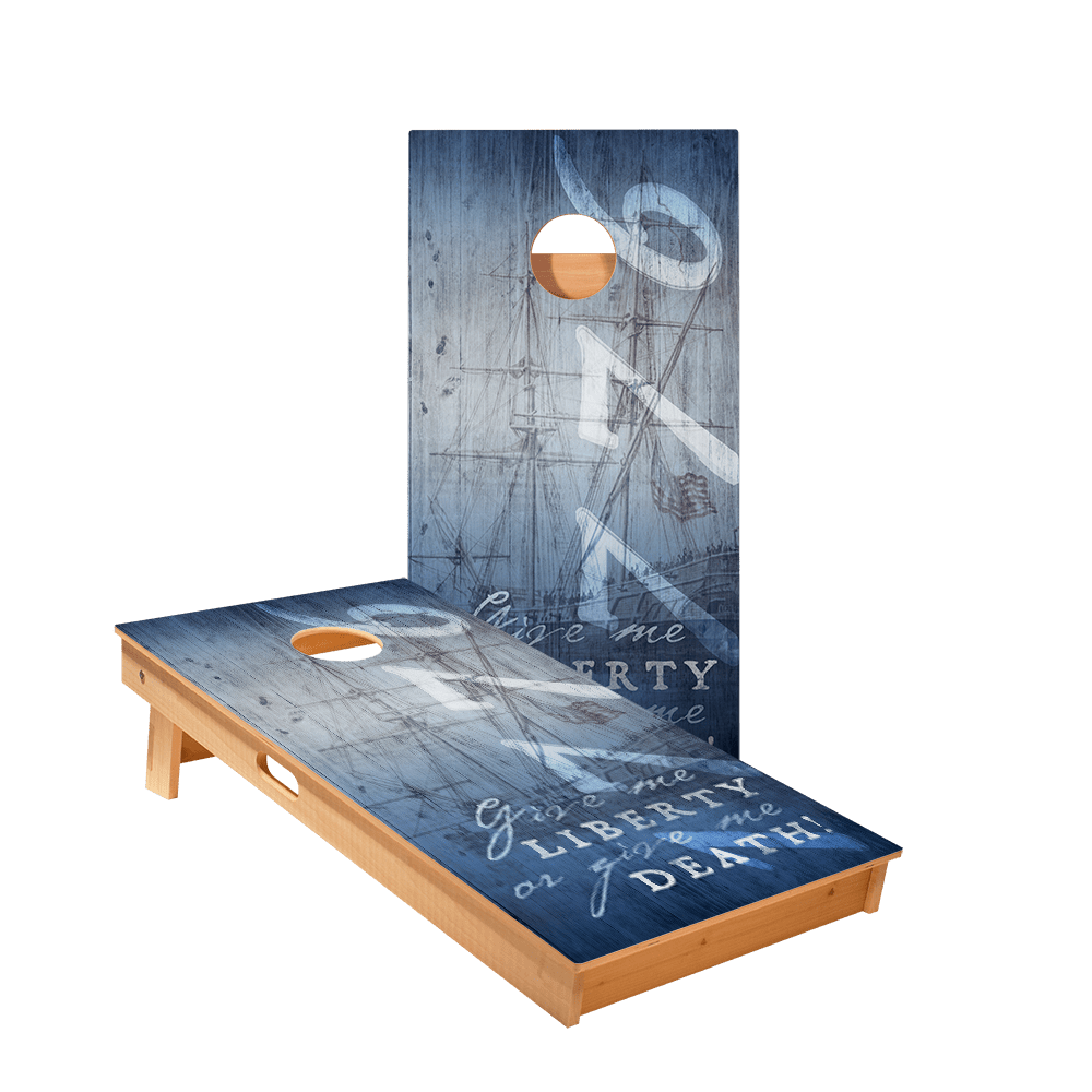 1776 Blue Star Cornhole Boards
