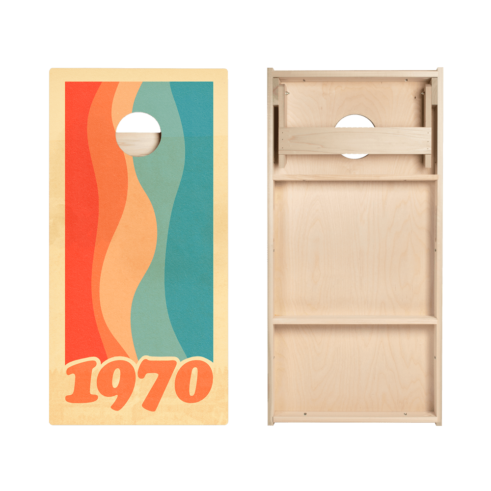 1970 Graphic Star Cornhole Boards