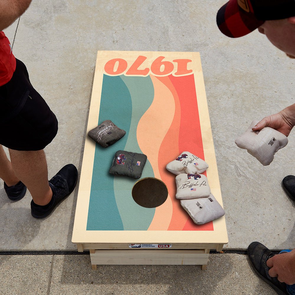 1970 Graphic Star Cornhole Boards