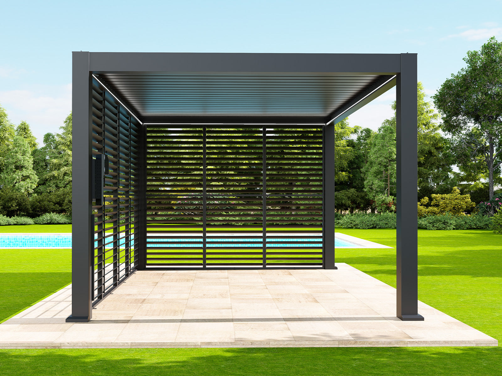 Privacy Shutter Walls