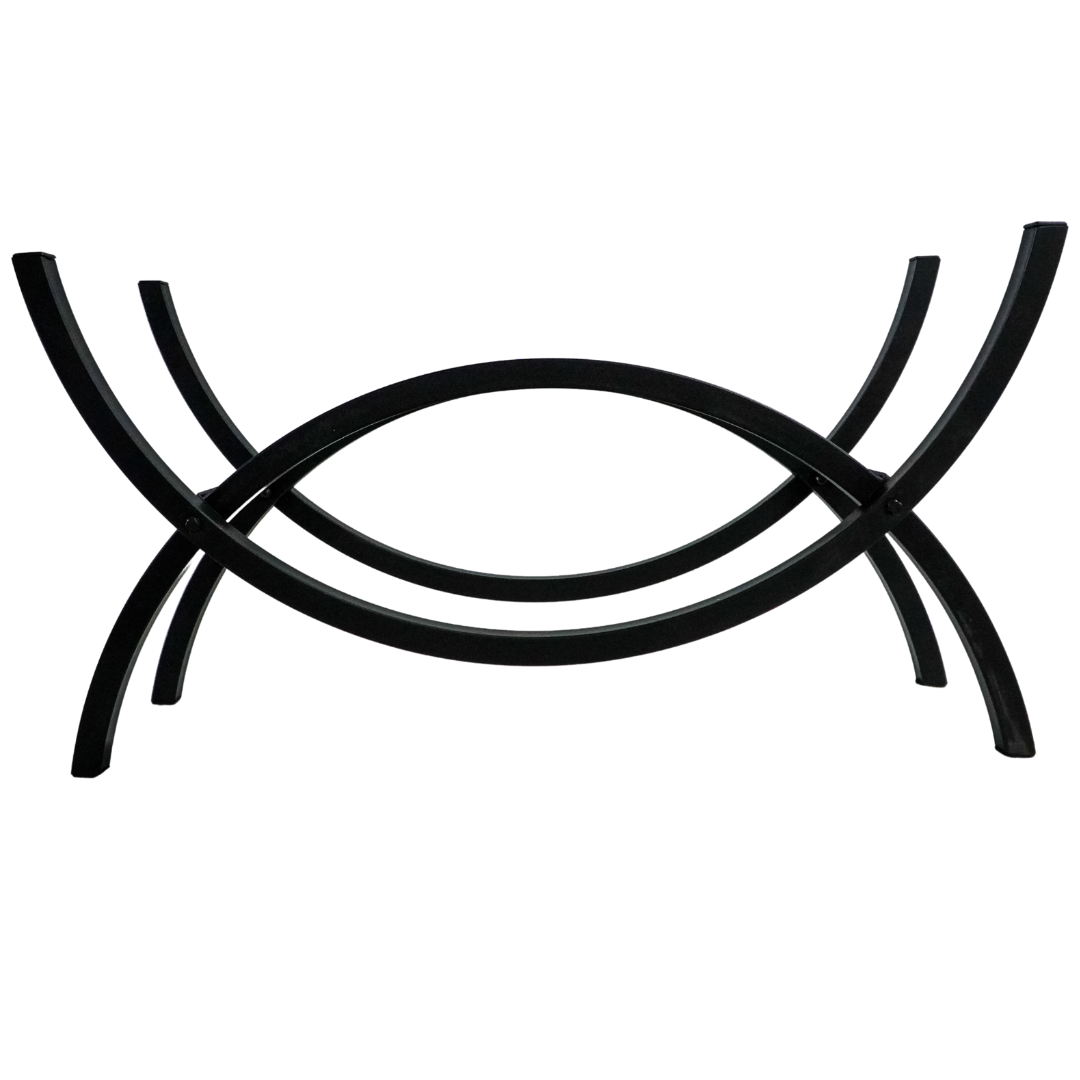 The Woodhaven 3ft Crescent Firewood Rack