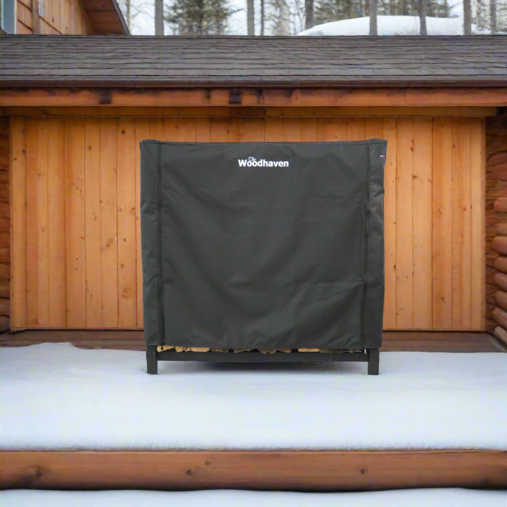 Full Firewood Cover w/ Zipper Closure (Made in USA)