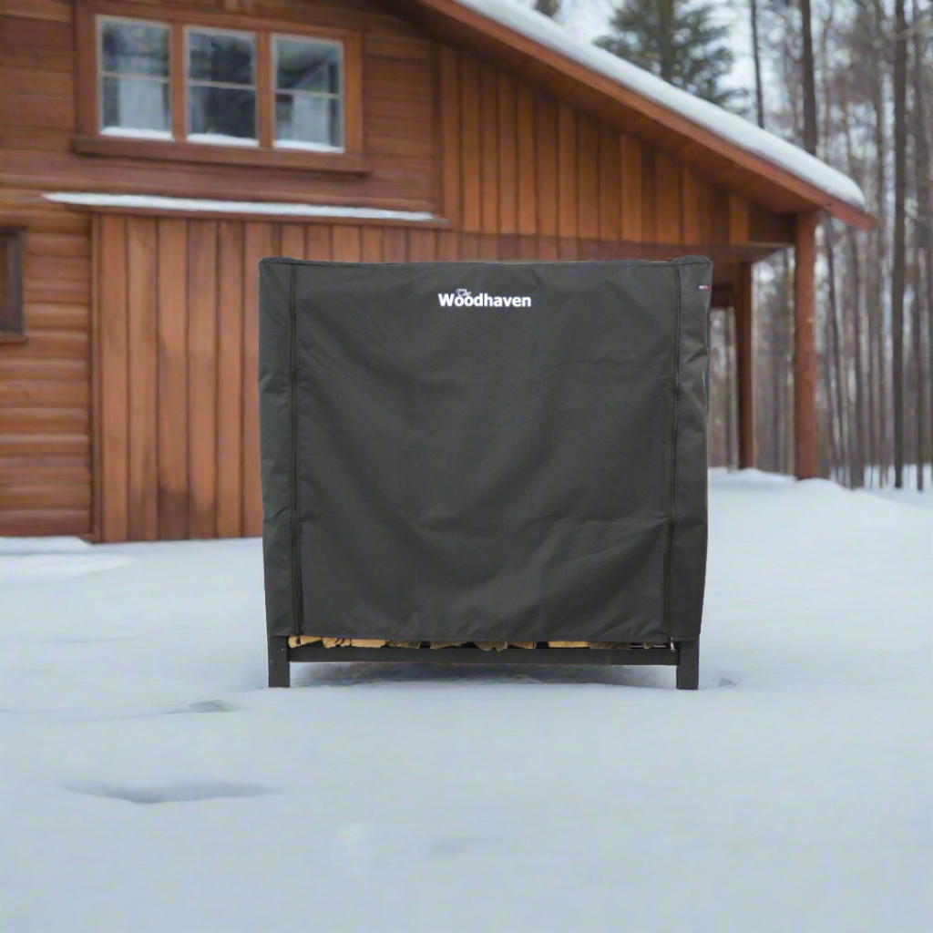Full Firewood Cover w/ Zipper Closure (Made in USA)