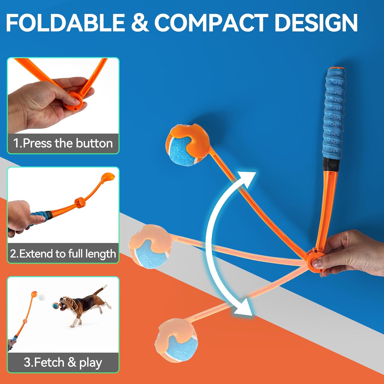 Wow Play - Foldable Ball Thrower