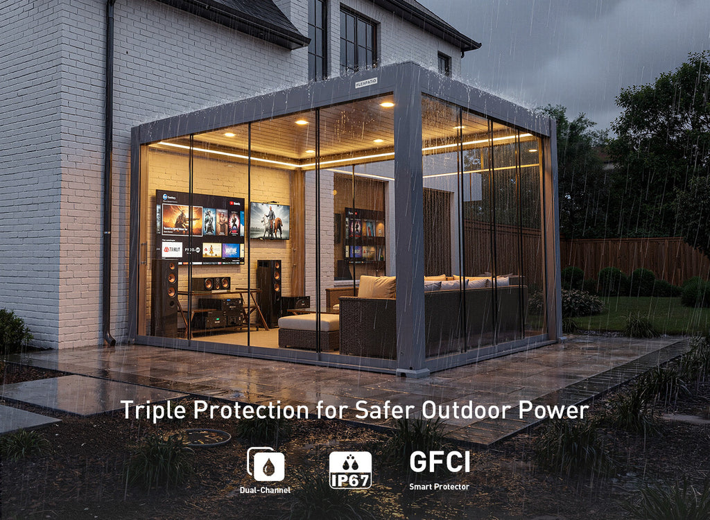 FlexPatio POWER+ Motorized Pergola