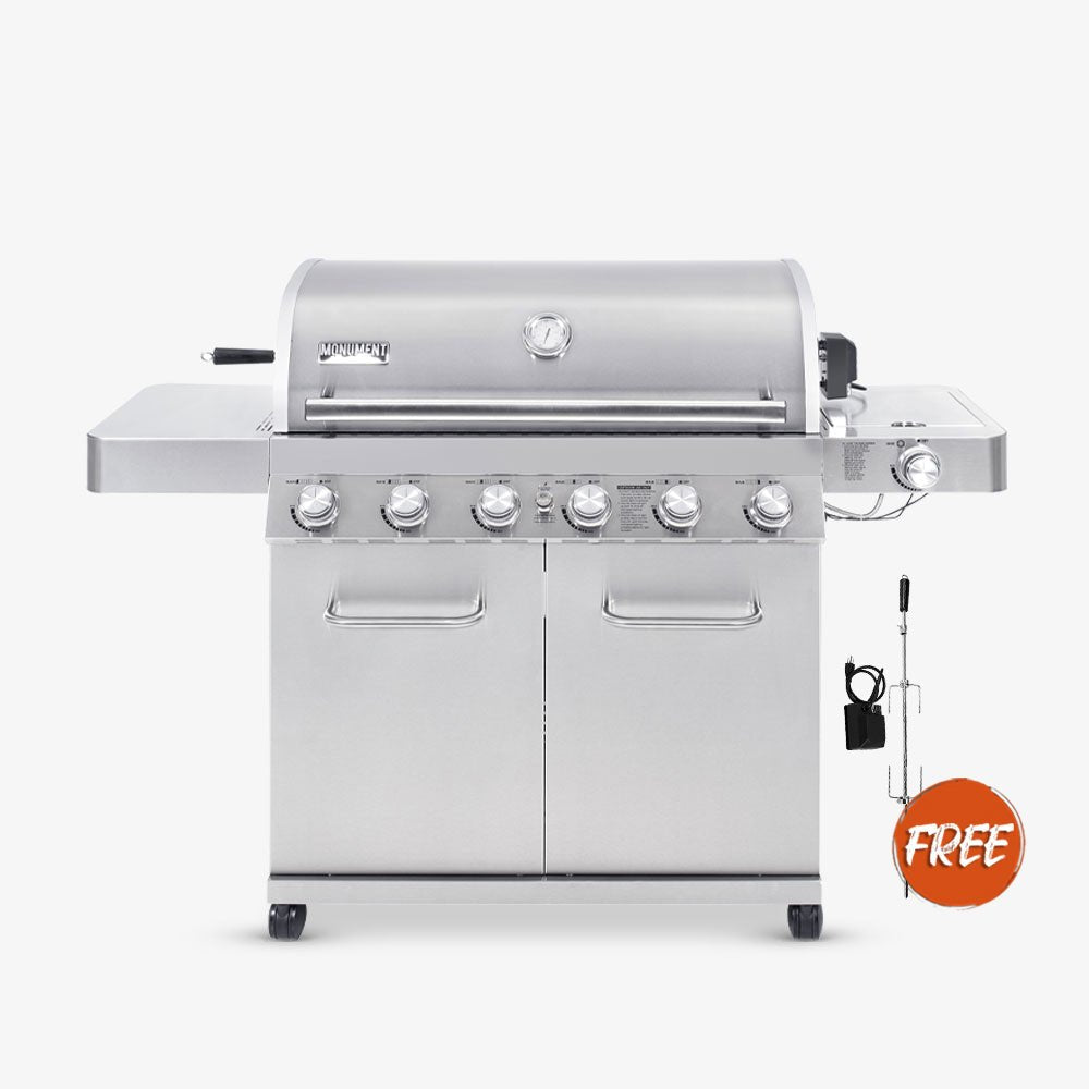 77352 | Full Stainless Propane Gas Grill