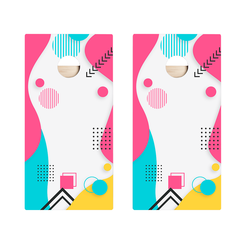 80s Pop Art Star Cornhole Boards