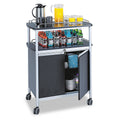 Mobile Beverage Cart (Black)