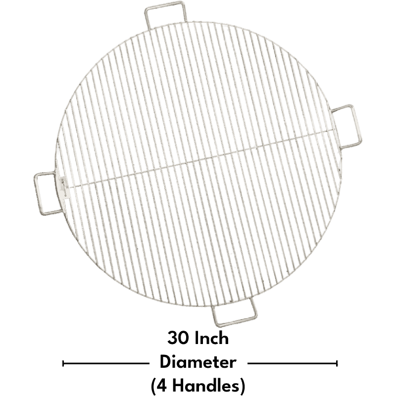 Walden Stainless Steel Fire Pit BBQ Grilling Grate
