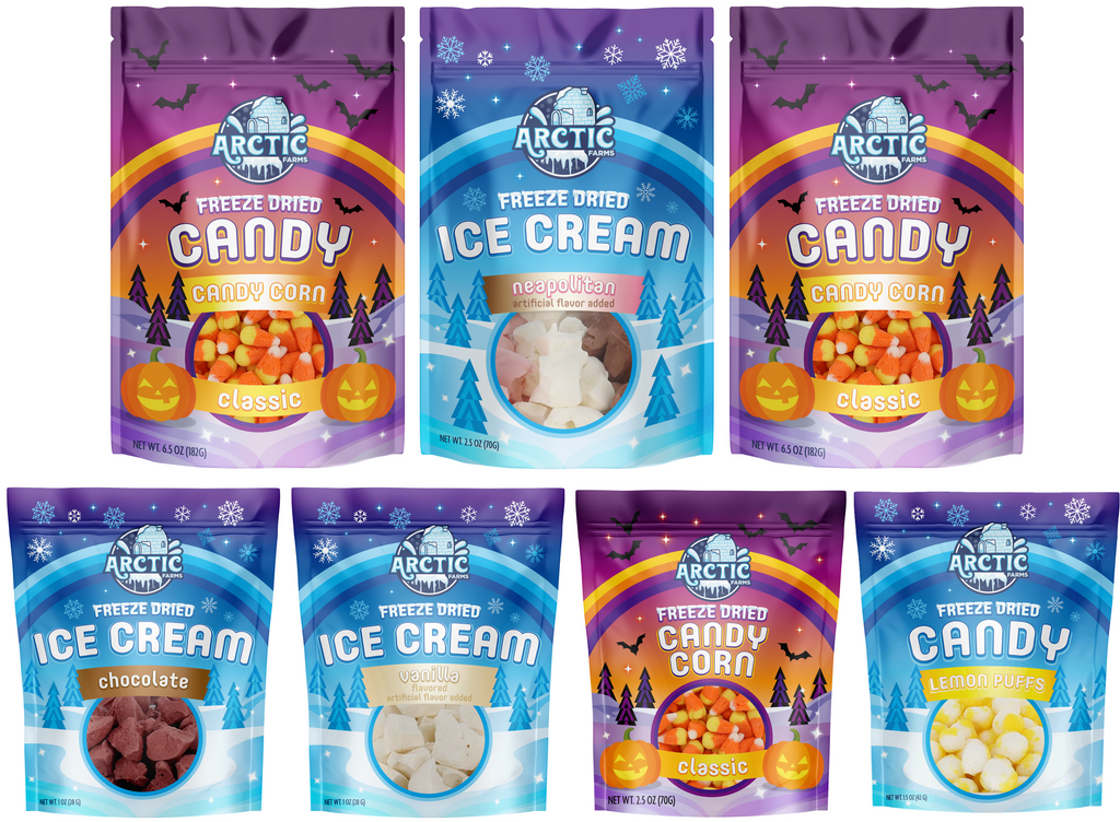 Freeze Dried Candy Variety Bundle Pack - Halloween Special Candy