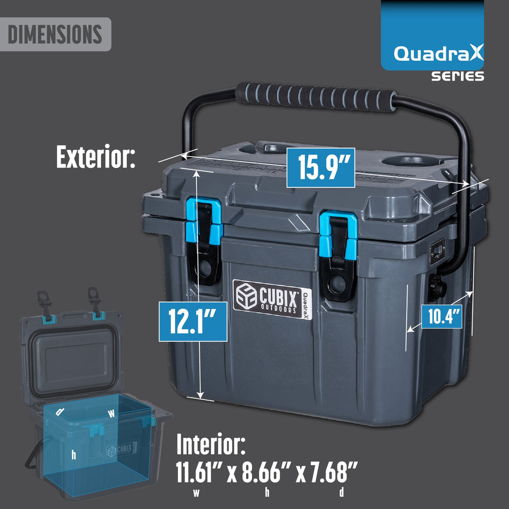 10 Quart Personal Cooler - QuadraX