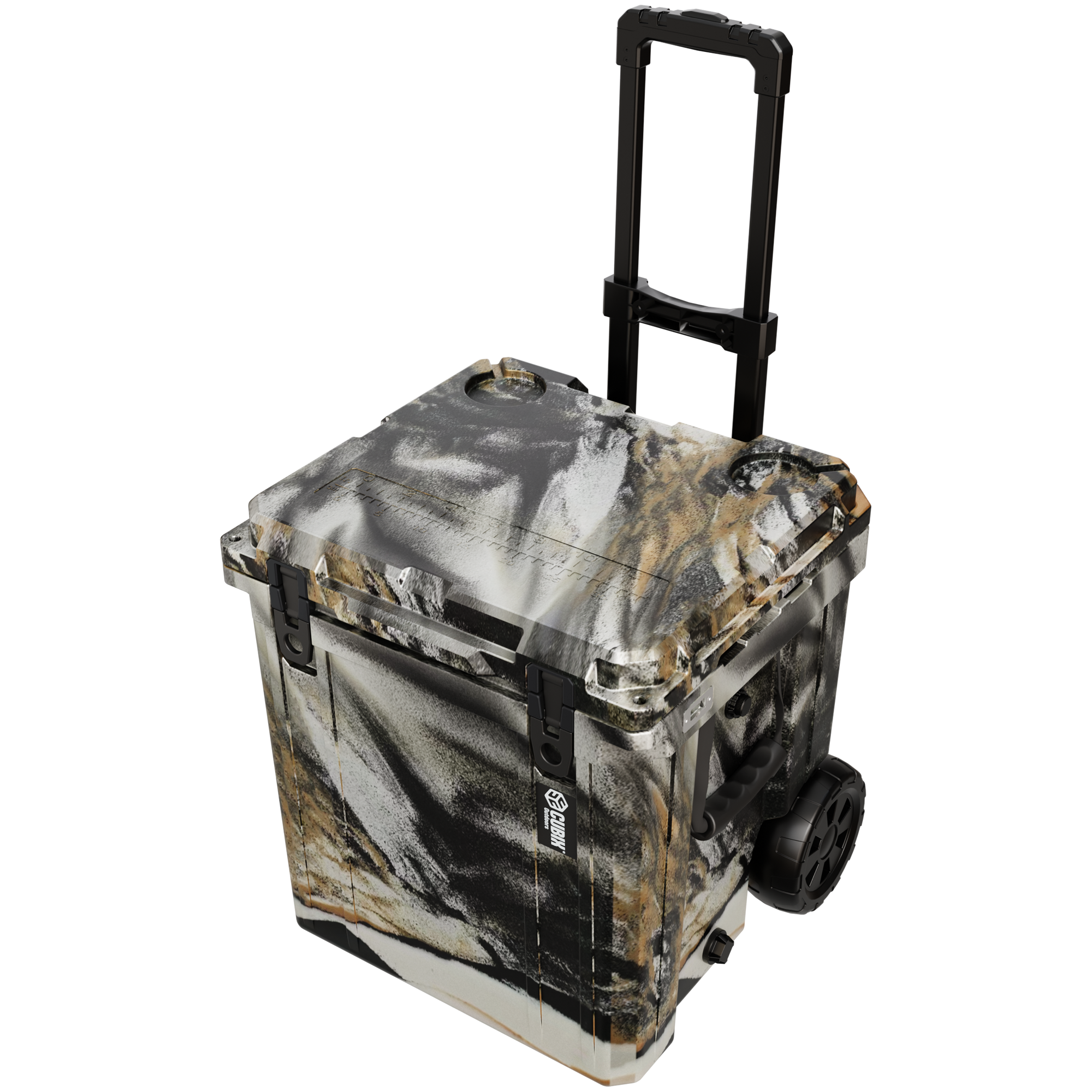 46 Quart Rotomolded Cooler With Wheels - QuadraX
