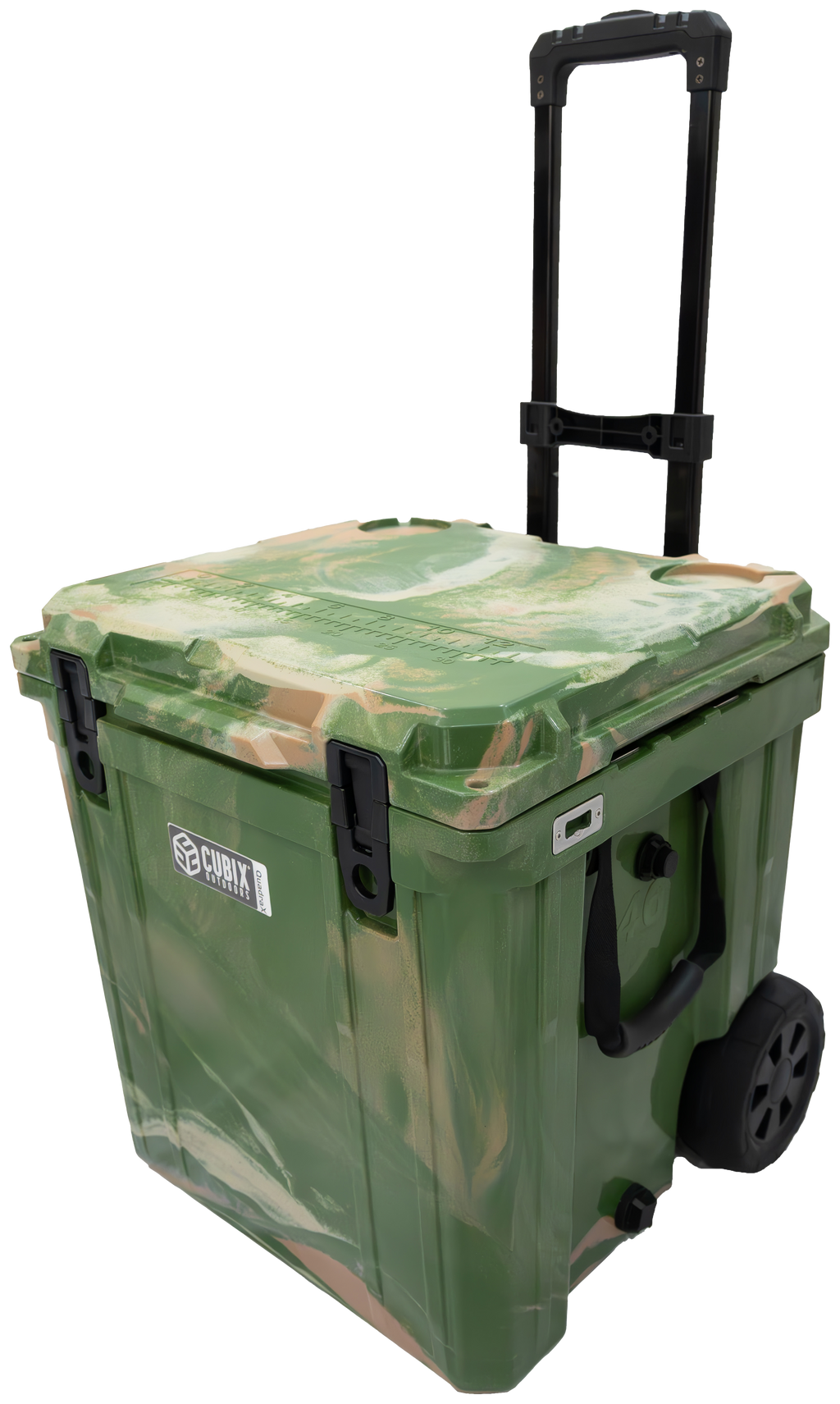 46 Quart Rotomolded Cooler With Wheels - QuadraX
