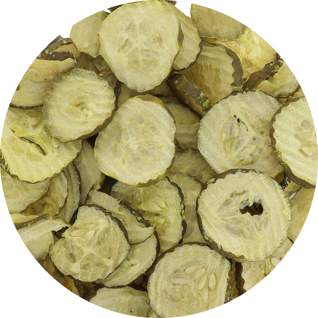 Freeze Dried Dill Pickle Chips (Candied)