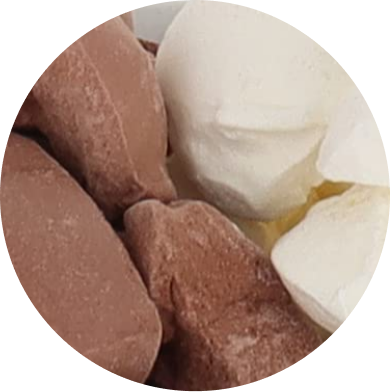 Freeze Dried Ice Cream That Does Not Melt (Bits) Chocolate Vanilla