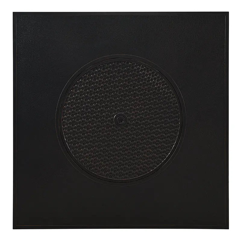 Clayton 40" Round Hammered Aluminum Convertible Gas Fire Pit Table