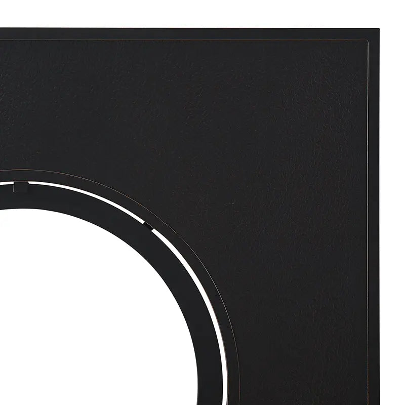 Clayton 40" Round Hammered Aluminum Convertible Gas Fire Pit Table