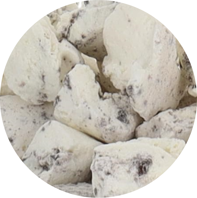 Freeze Dried Ice Cream That Does Not Melt (Bits) Cookies & Cream