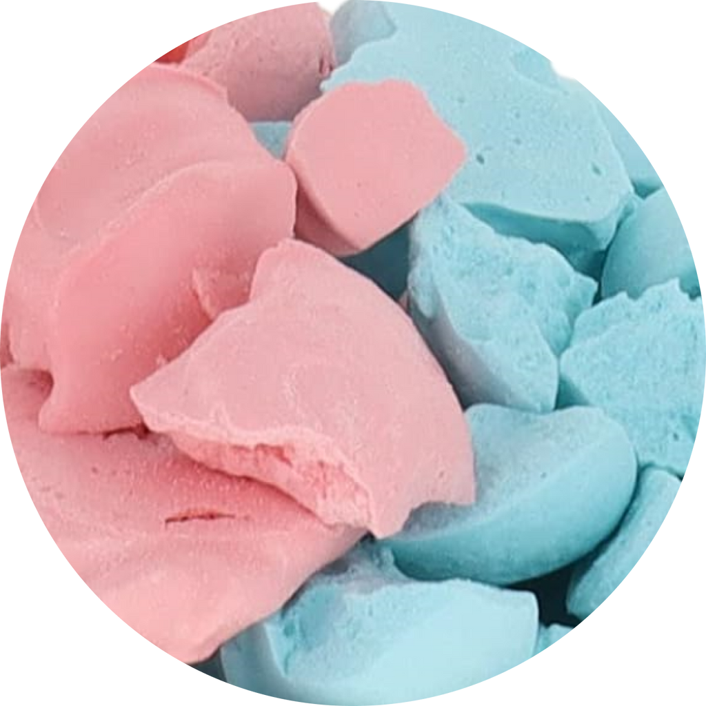 Freeze Dried Ice Cream That Does Not Melt (Bits) Cotton Candy Mix