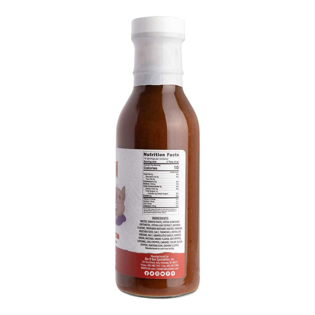 Swinewaush No Sugar Added Gluten Free Natural BBQ Sauce 13 oz