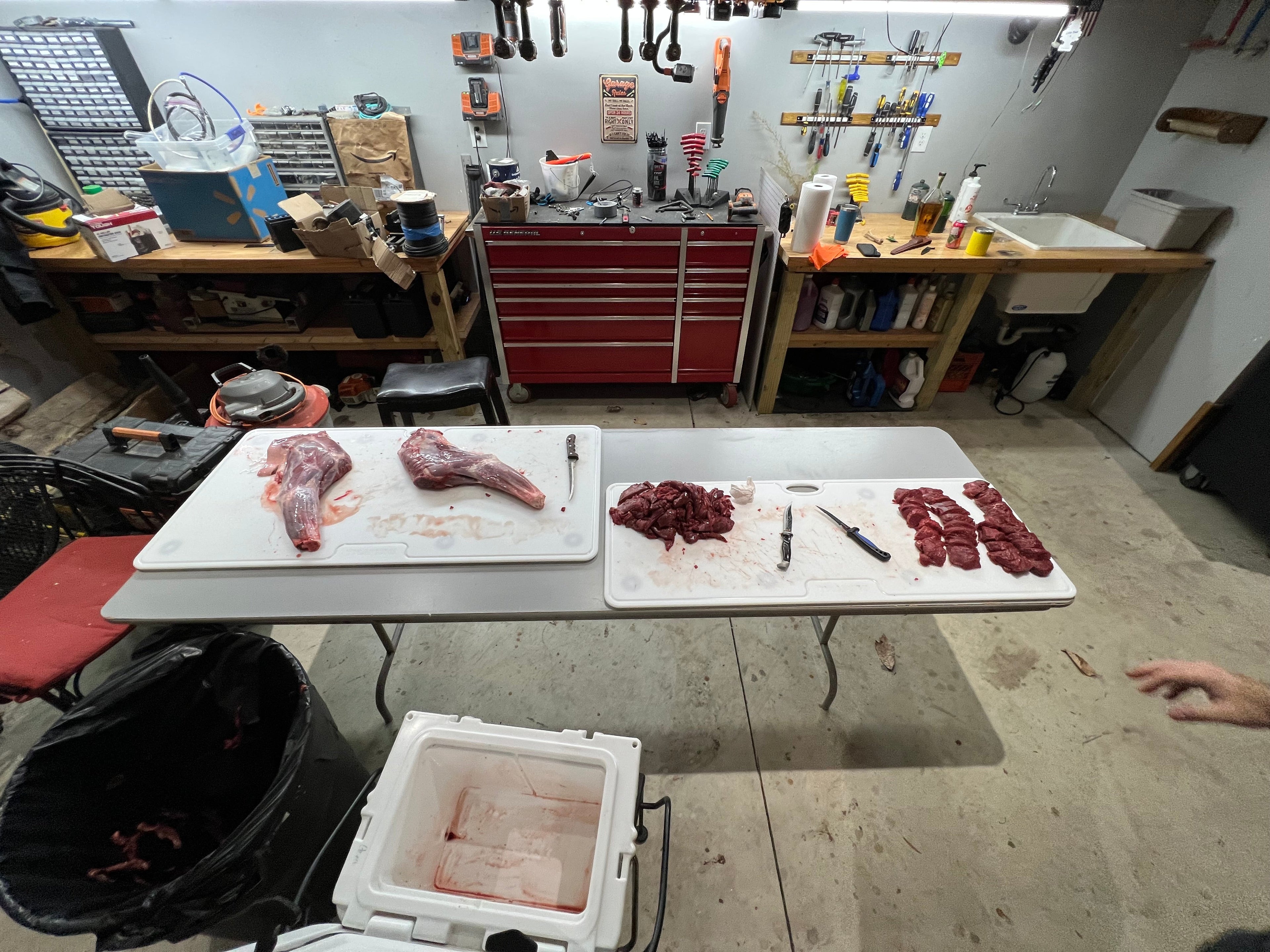 Big Game Cutting Boards HDPE Cutting Boards | 48 x 18 or 24 Inch | Juice Grooves