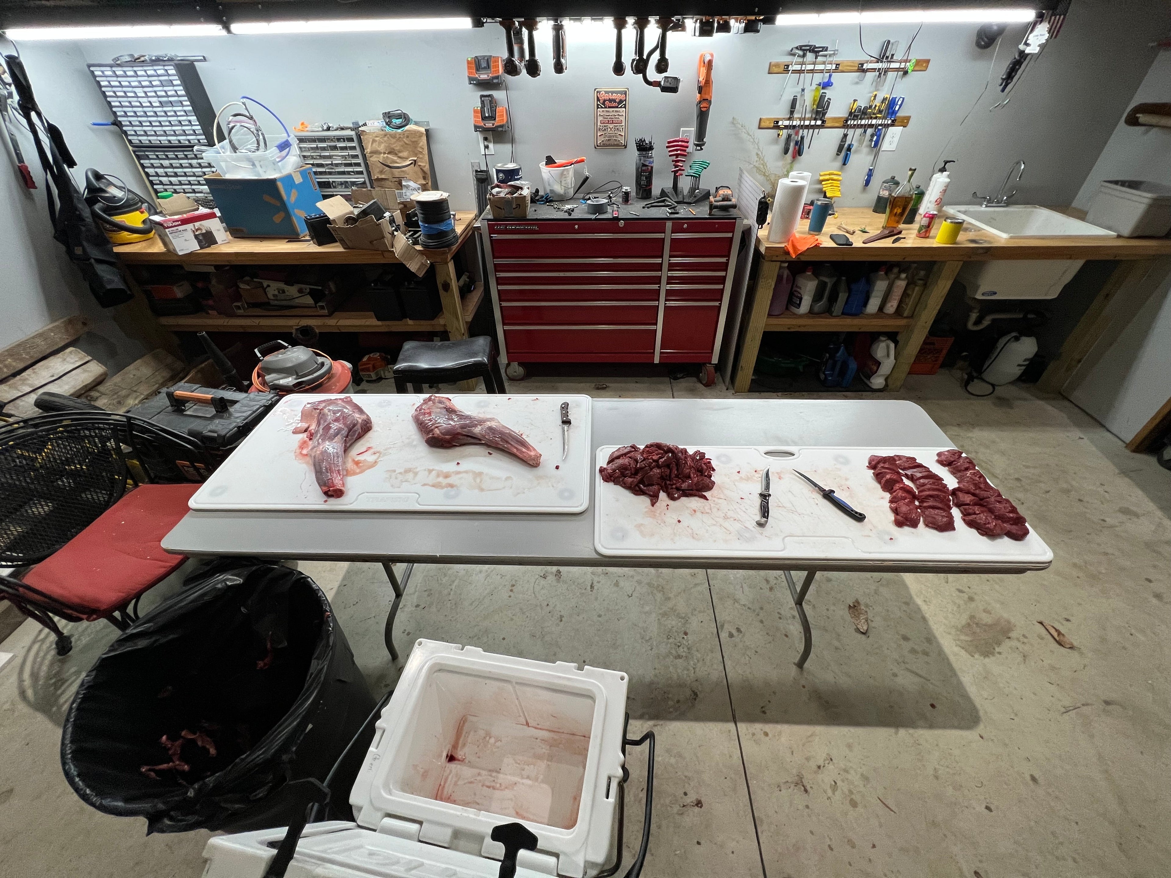 Big Game Cutting Boards HDPE Cutting Boards | 48 x 18 or 24 Inch | Juice Grooves