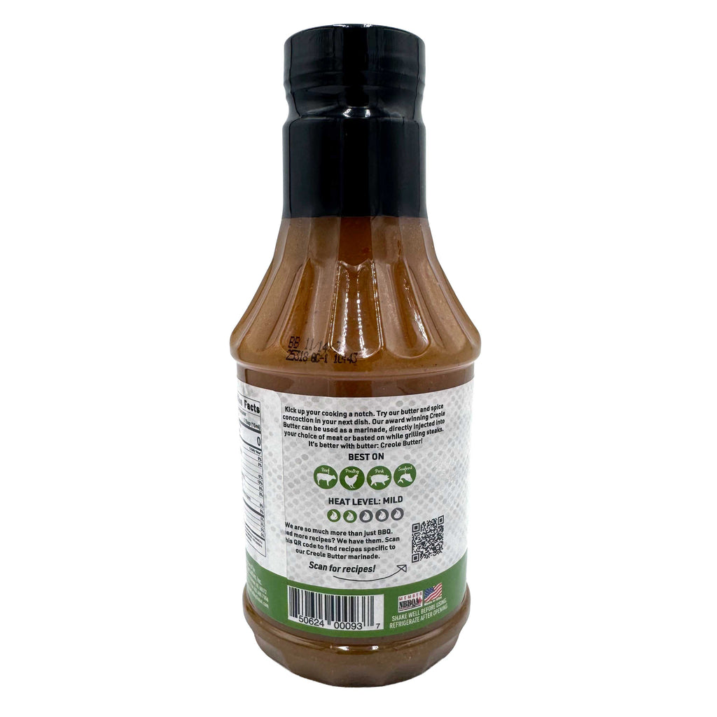 Gluten Free Creole Butter Injection & Marinade 18 oz | Pack of 2