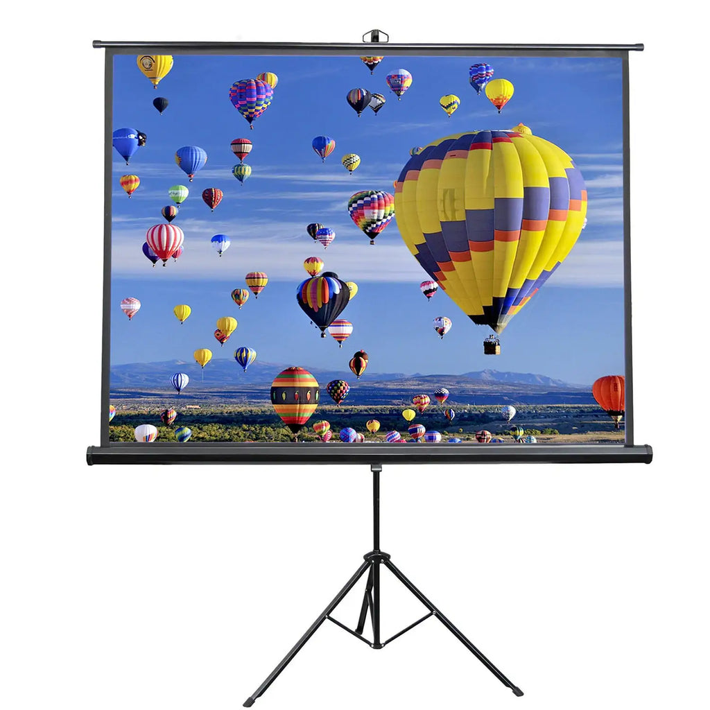 72" Projector Screen with Tripod Stand