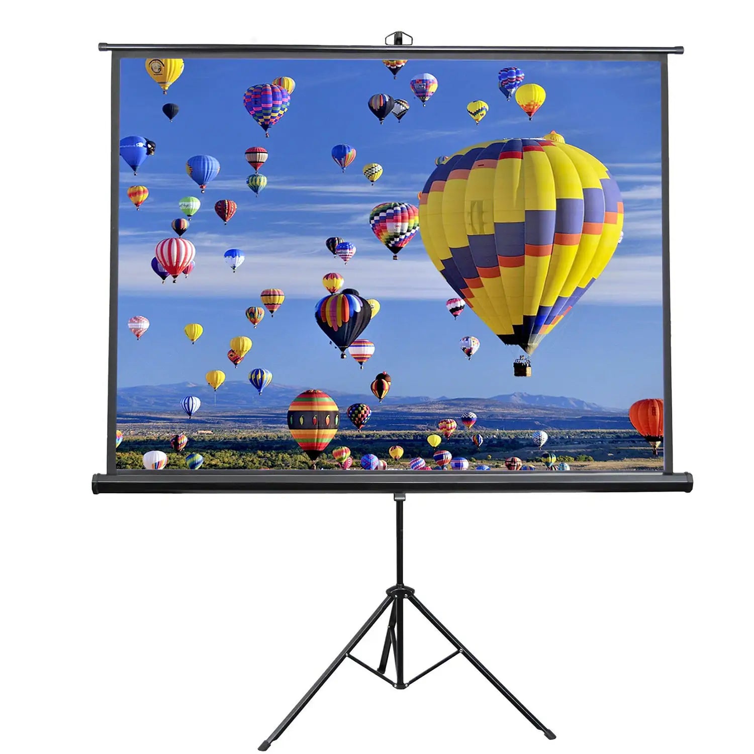 72" Projector Screen with Tripod Stand