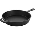 MegaChef 10 Inch Round Preseasoned Cast Iron Frying Pan