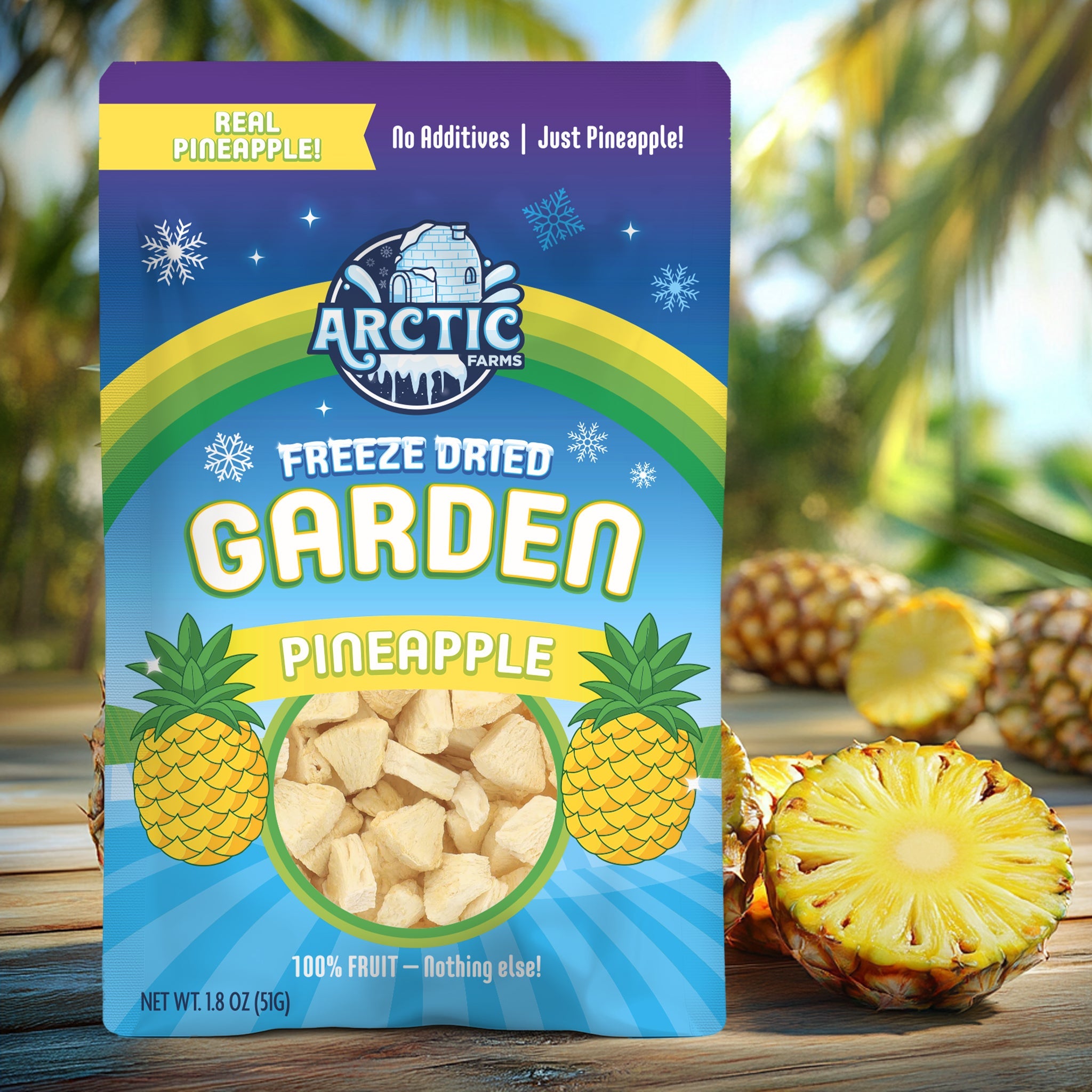 Freeze Dried Pineapple