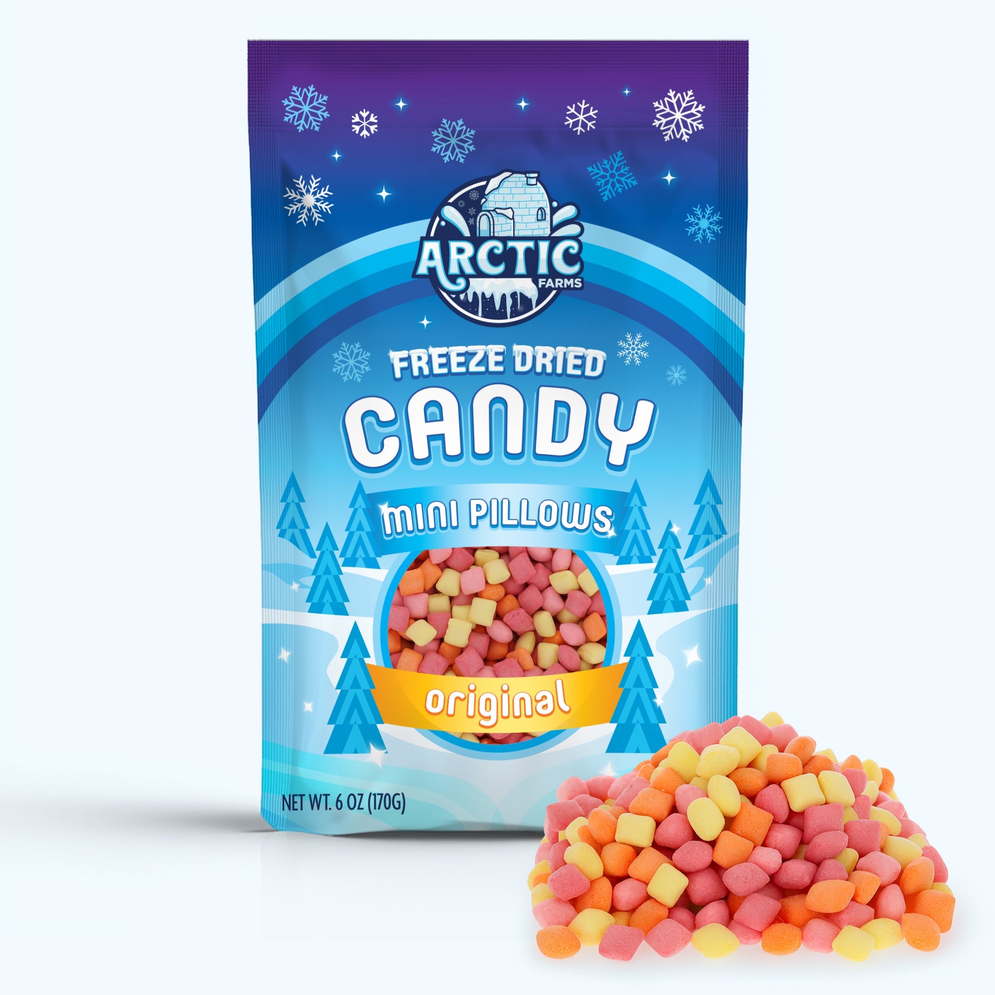 Freeze Dried Mini Pillows Candy