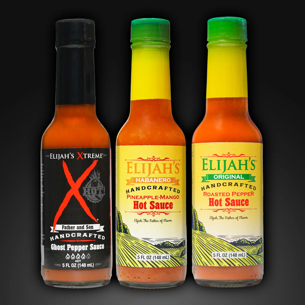 Mild & Hot Trio Hot Sauce Set