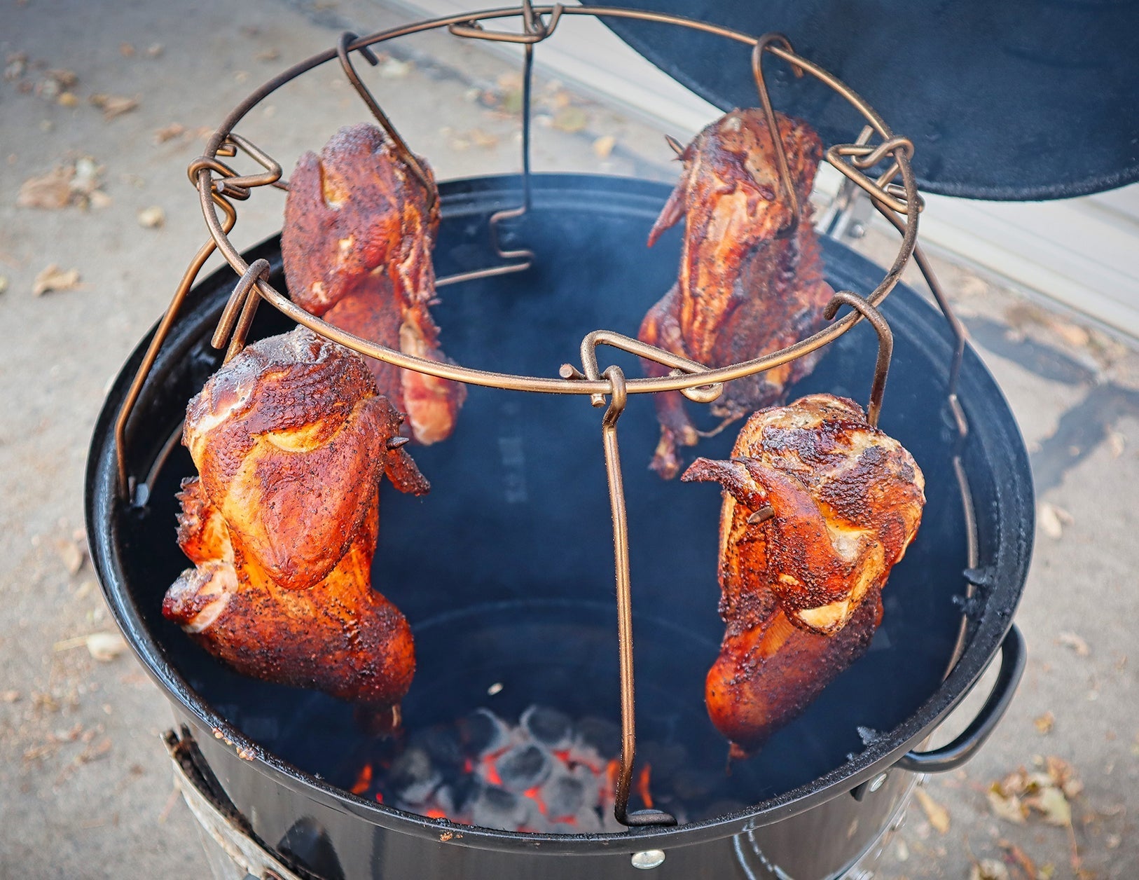 18" Weber Smokey Mountain Hanging System