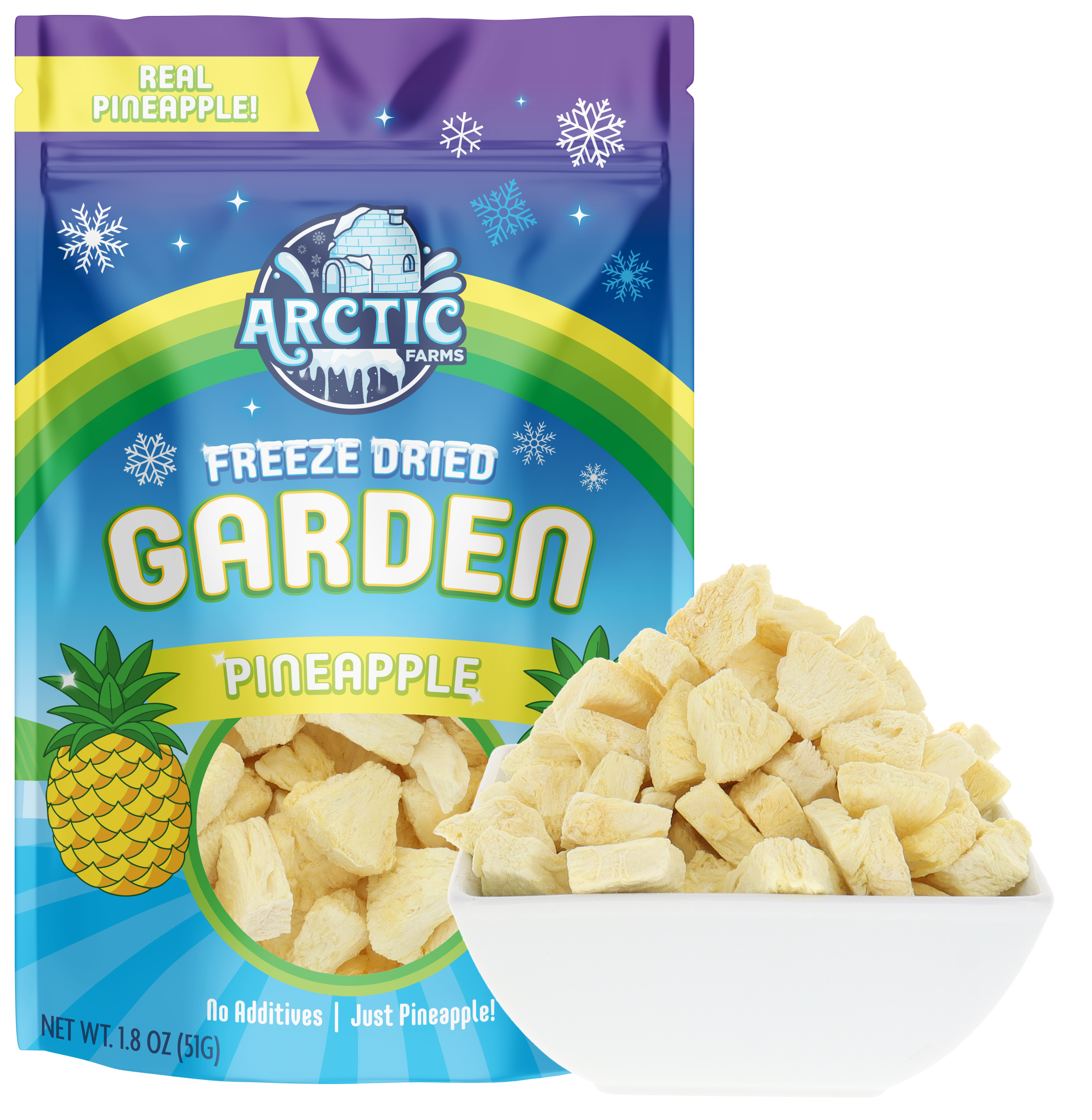 Freeze Dried Pineapple