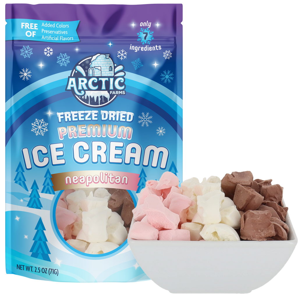 PREMIUM Freeze Dried Ice Cream * Only 5 Ingredients *