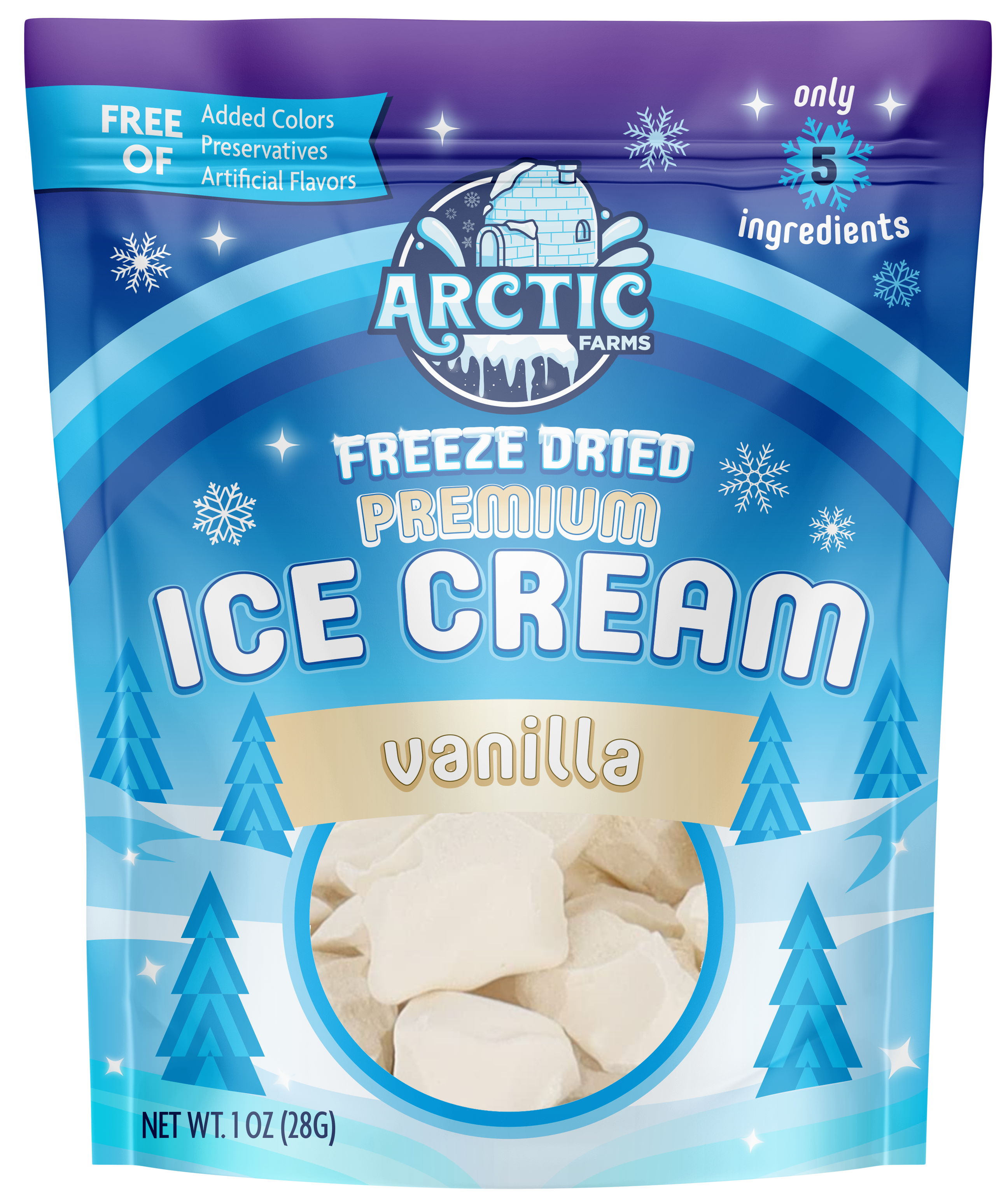 PREMIUM Freeze Dried Ice Cream * Only 5 Ingredients *