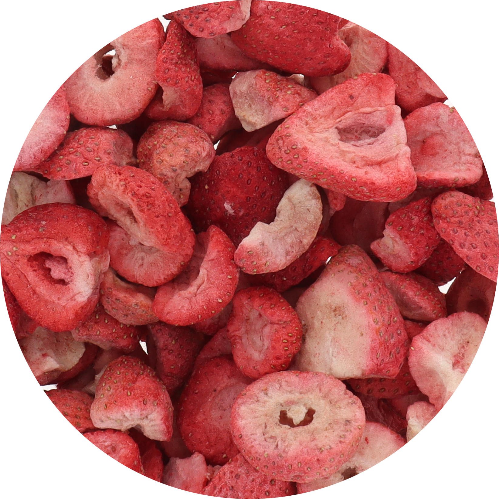 Freeze Dried Organic Strawberry Slices