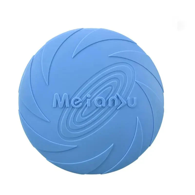 Bite-Resistant Dog Flying Disc Toy – Durable Plastic Frisbee for Outdoor Play & Puppy Training
