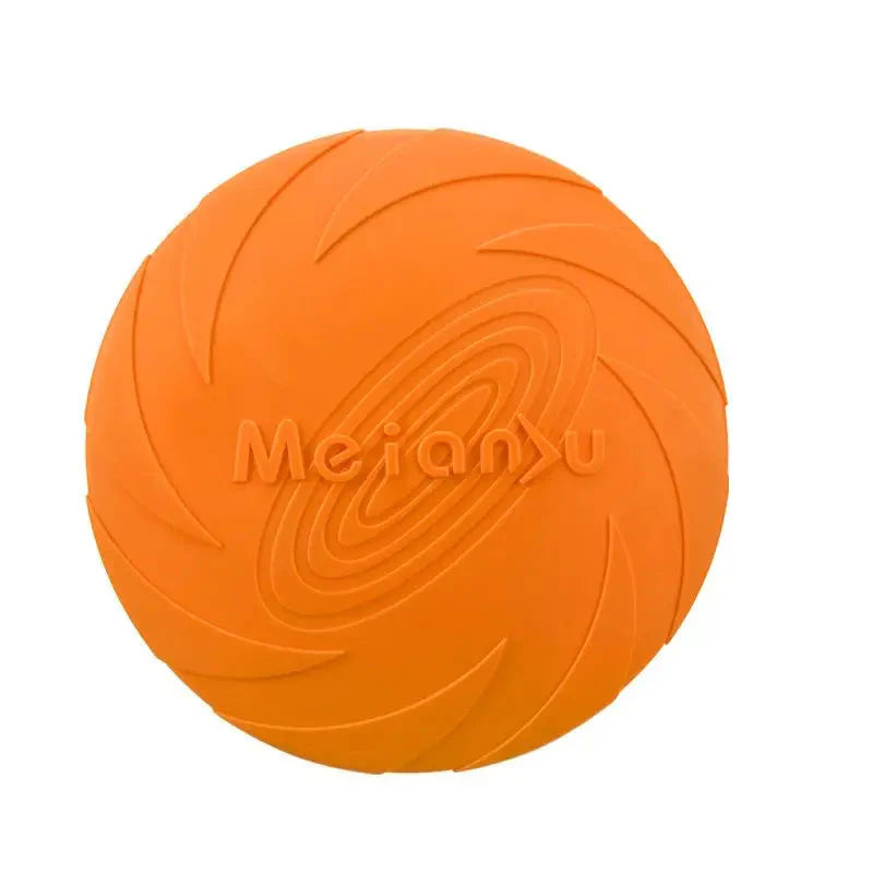Bite-Resistant Dog Flying Disc Toy – Durable Plastic Frisbee for Outdoor Play & Puppy Training