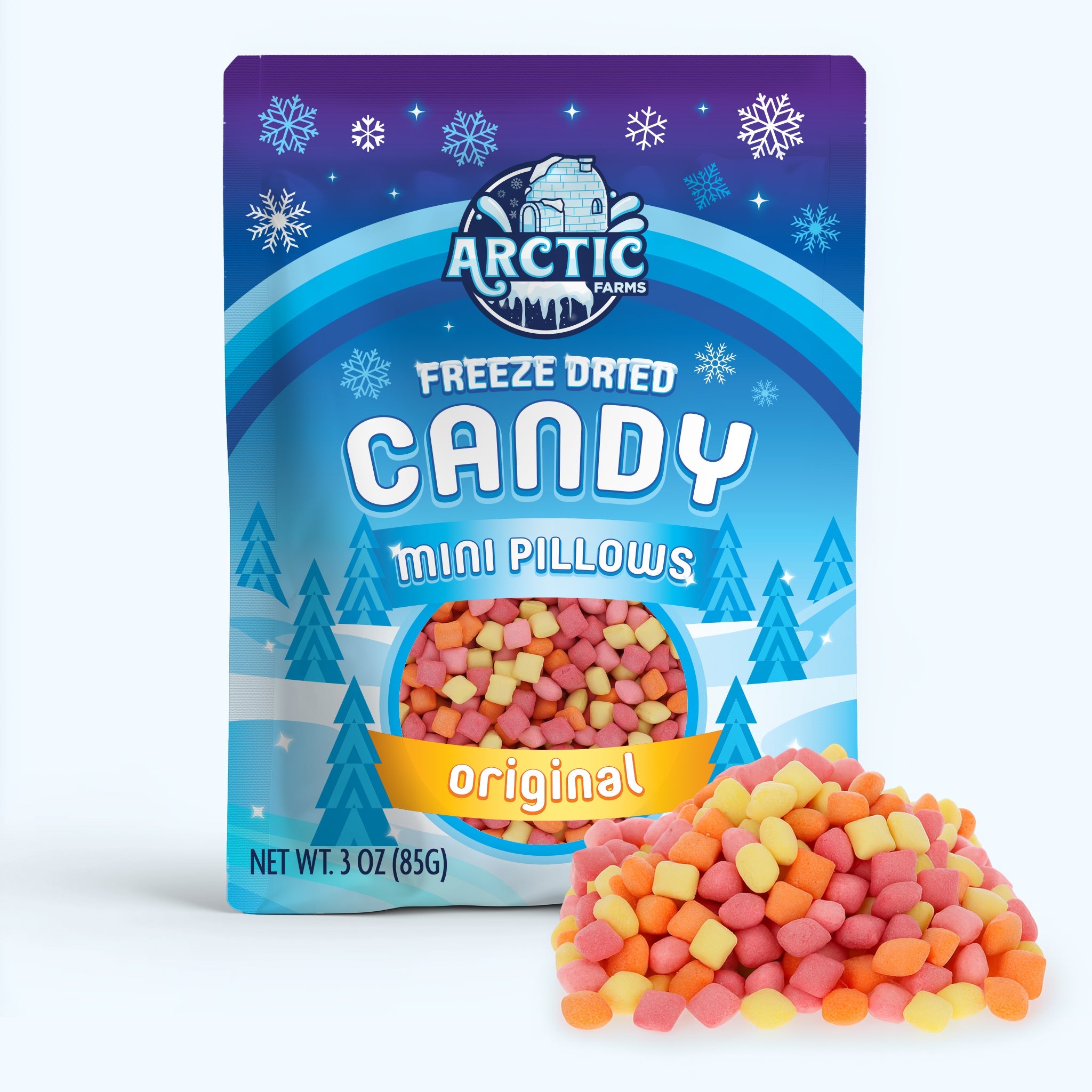 Freeze Dried Mini Pillows Candy