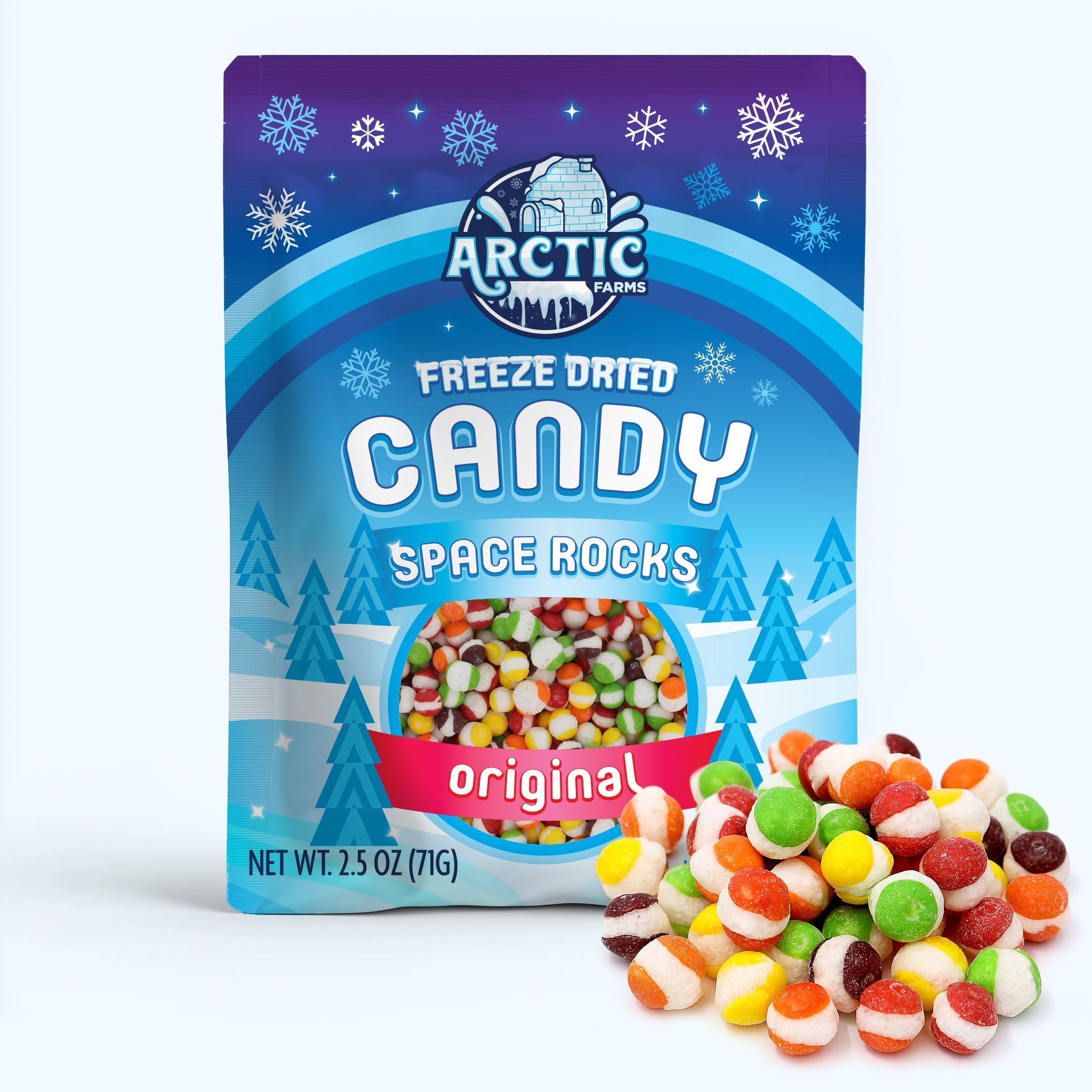 Freeze Dried Space Rocks Candy