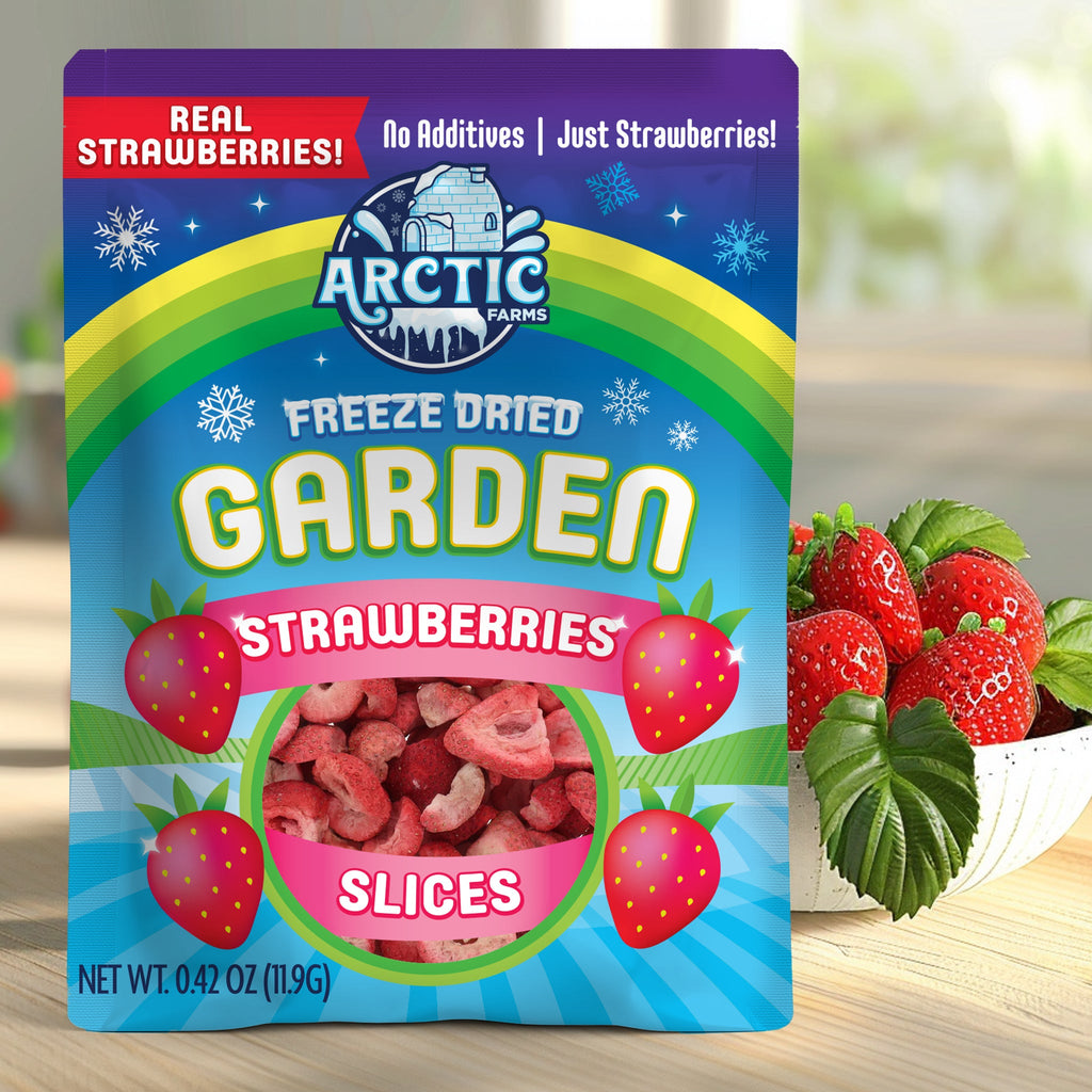 Freeze Dried Organic Strawberry Slices