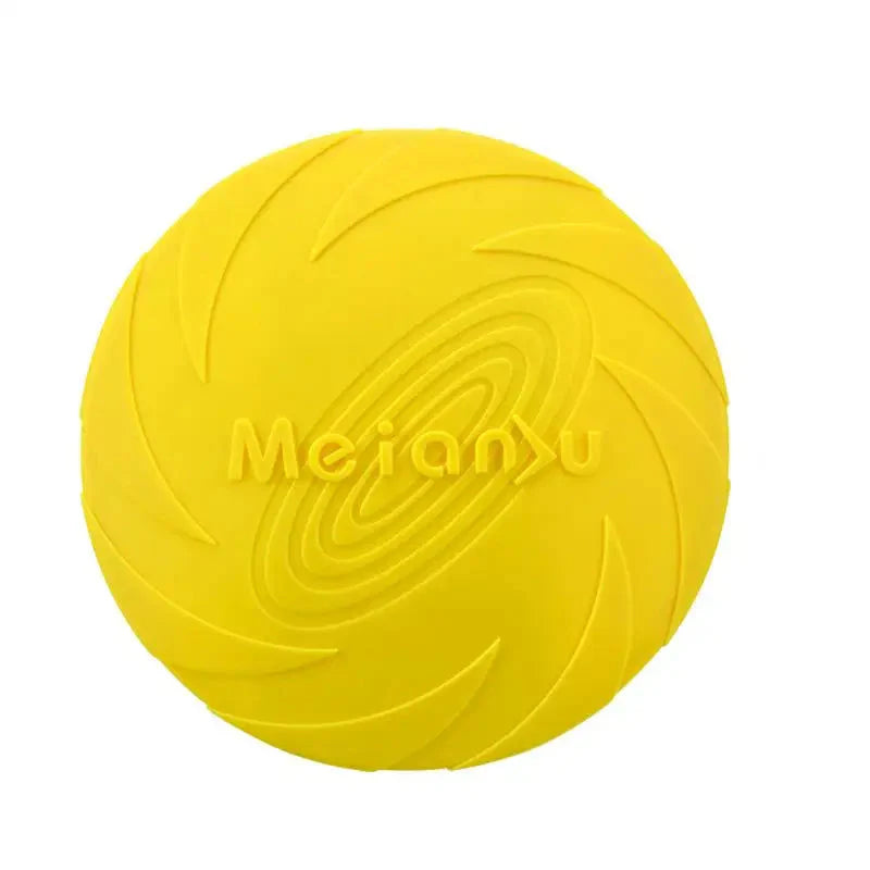 Bite-Resistant Dog Flying Disc Toy – Durable Plastic Frisbee for Outdoor Play & Puppy Training