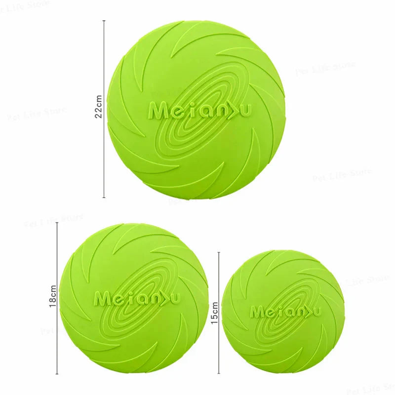 Bite-Resistant Dog Flying Disc Toy – Durable Plastic Frisbee for Outdoor Play & Puppy Training