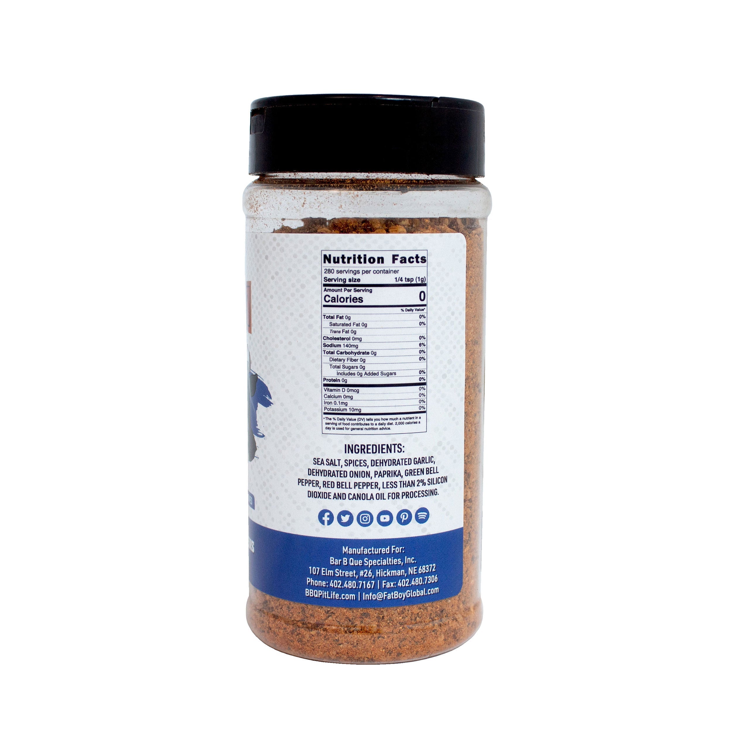 Steak Gluten Free Natural Keto Friendly BBQ Rub 9.9 oz