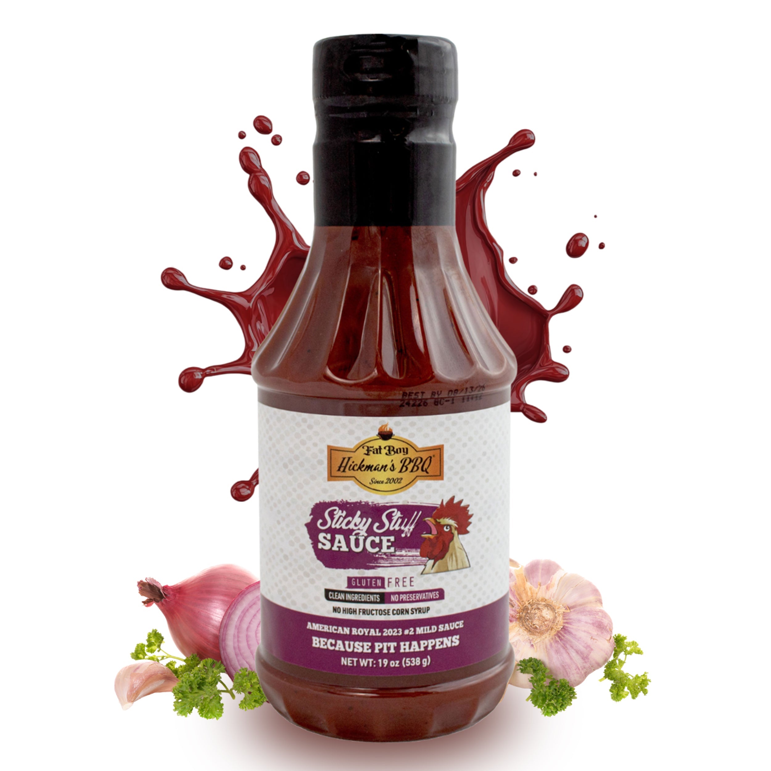 Sticky Stuff Gluten Free Natural BBQ Sauce 19 oz